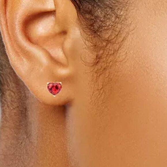 Kate Spade Red My Love Heart Stud Earrings/NWT - Picture 2 of 9